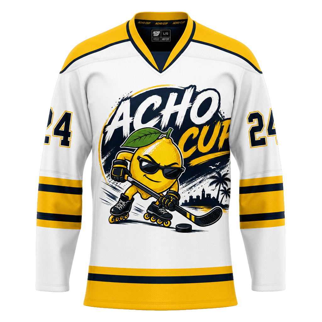Camiseta de juego blanca oficial Acho Cup 2026